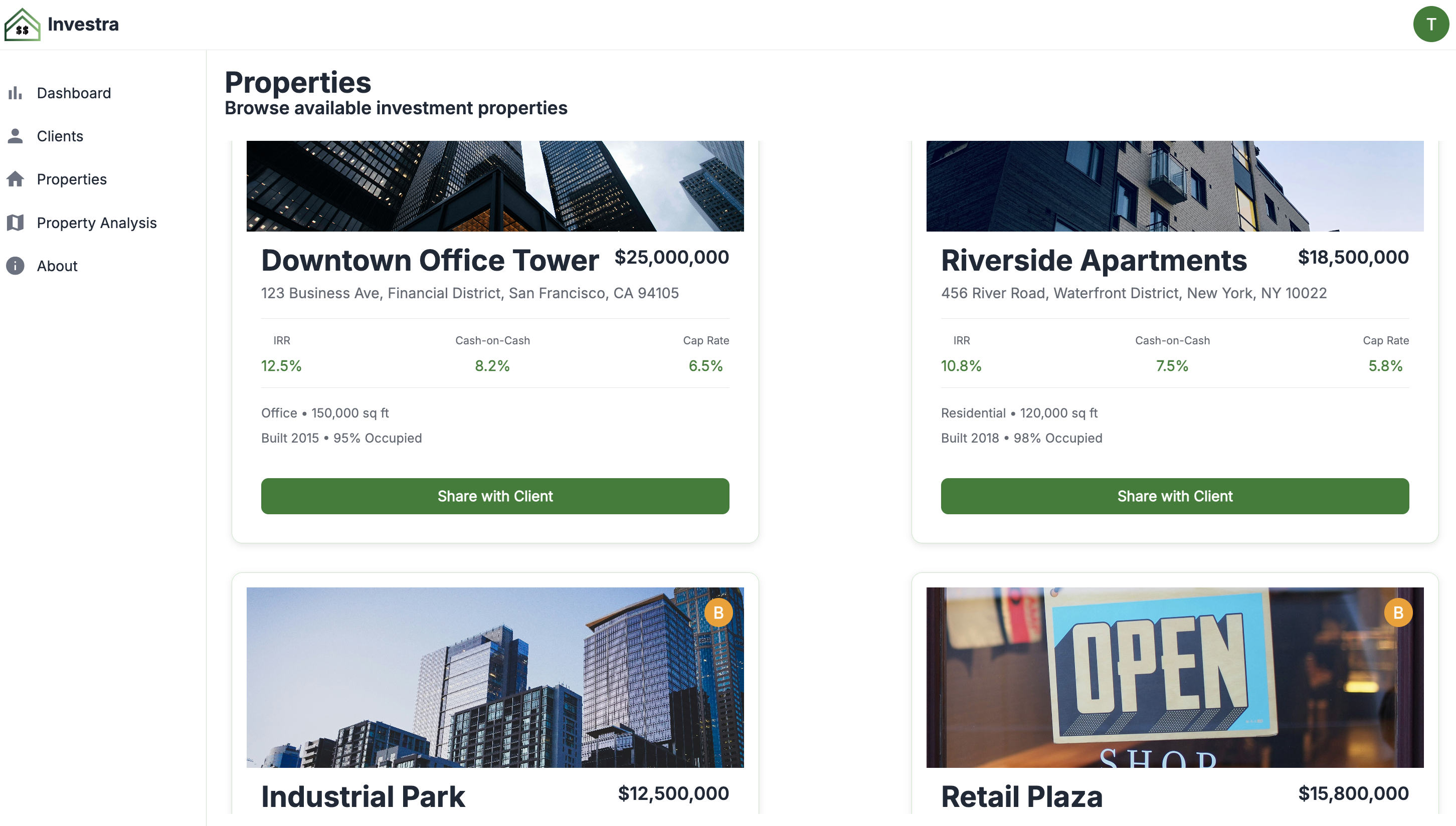 Investra Platform